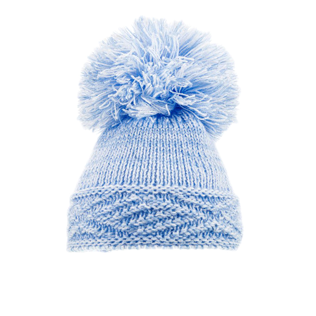 Baby Knitted Pom Pom Hat Boy Girl Winter Bobble Mummy Daddy Prince Princess 0-12