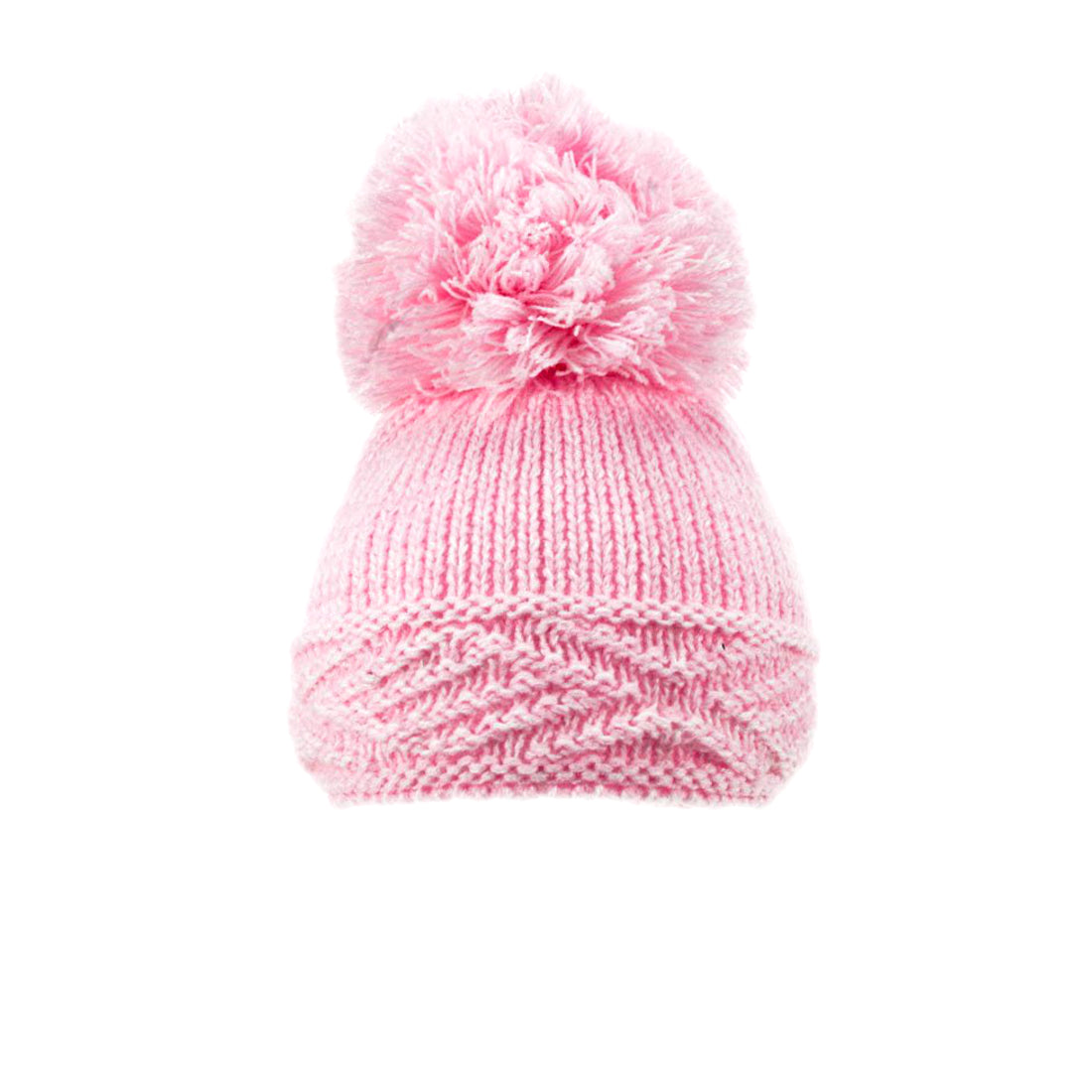 Baby Knitted Pom Pom Hat Boy Girl Winter Bobble Mummy Daddy Prince Princess 0-12