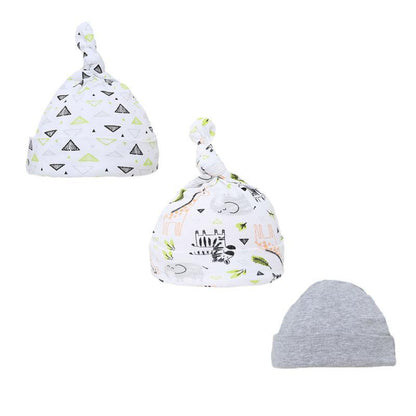 Baby Bow Top Knot Beanie Hats