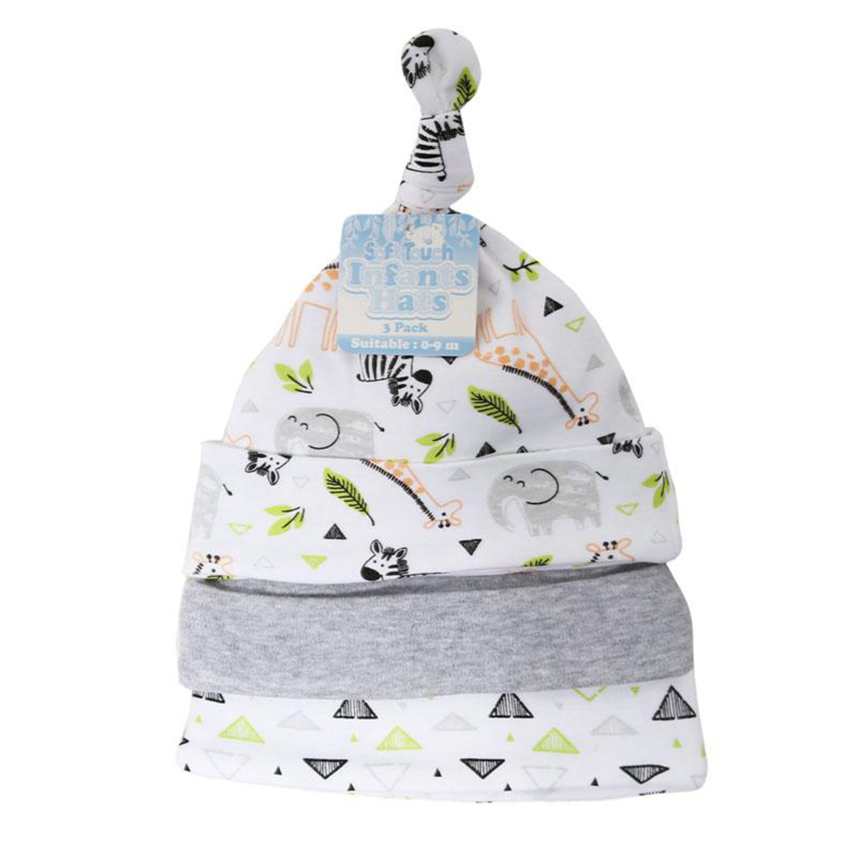 Baby Bow Top Knot Beanie Hats