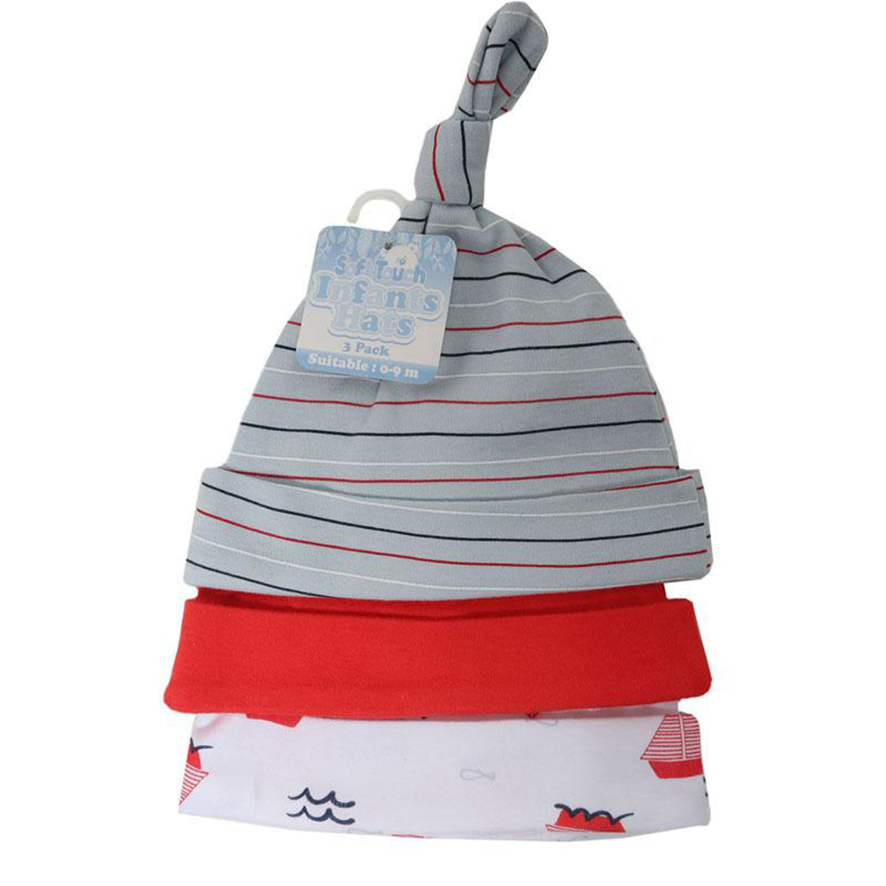 Baby Bow Top Knot Beanie Hats