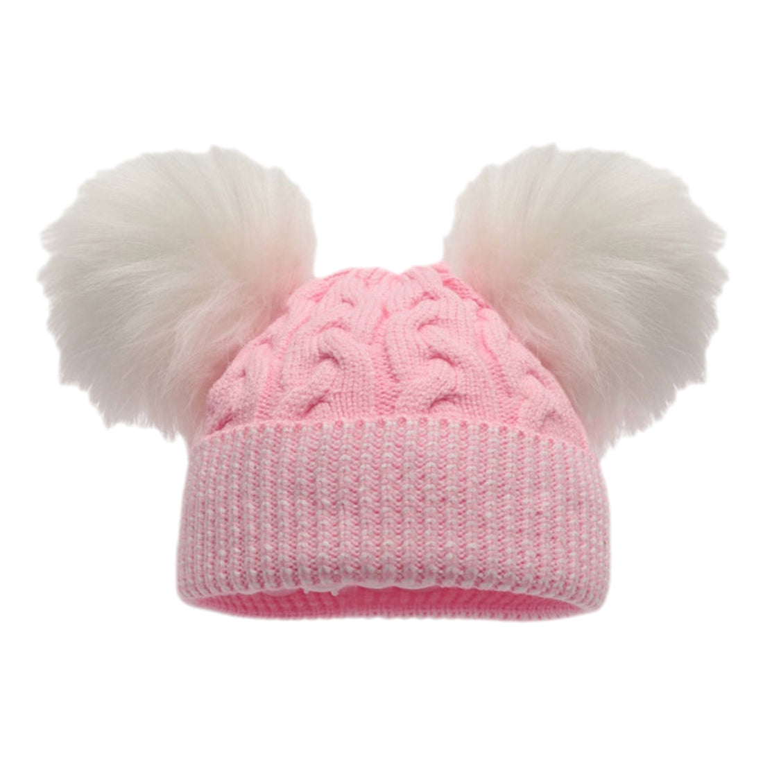 Baby Knitted Pom Pom Hats