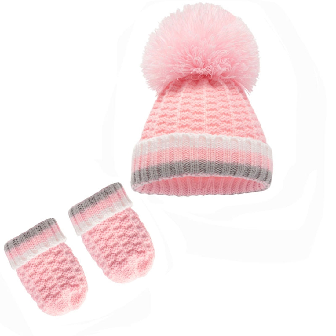 Baby Knitted Pom Pom Hats