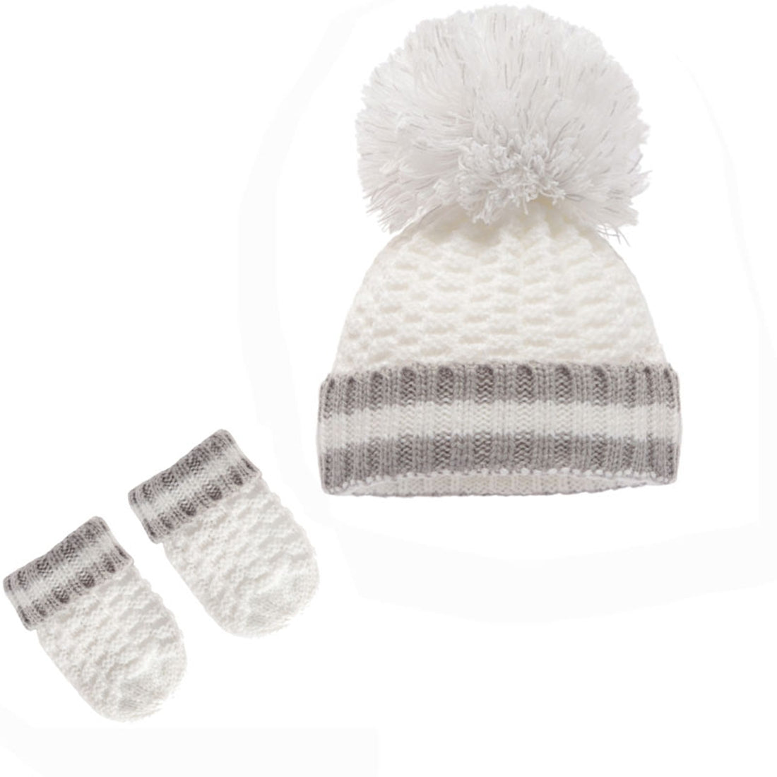 Baby Knitted Pom Pom Hats