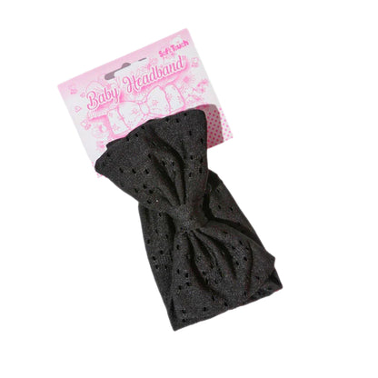 Baby Girls Sparkle Glitter Bow Headband