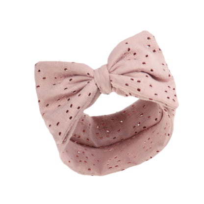 Baby Girls Sparkle Glitter Bow Headband