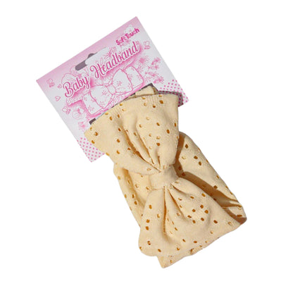 Baby Girls Sparkle Glitter Bow Headband