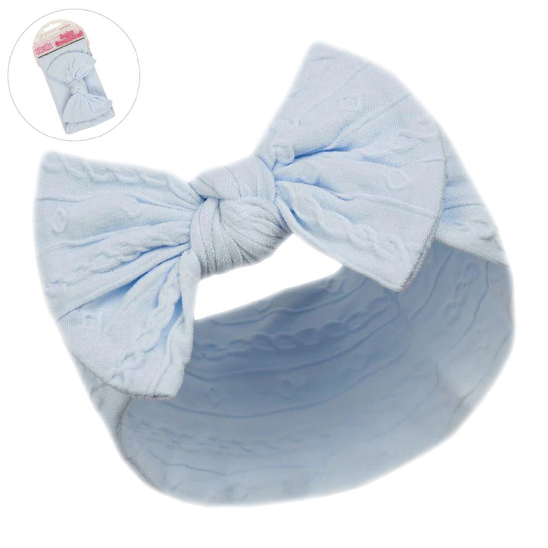 Baby Girls Sparkle Glitter Bow Headband