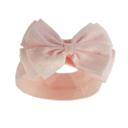 Baby Girls Sparkle Glitter Bow Headband