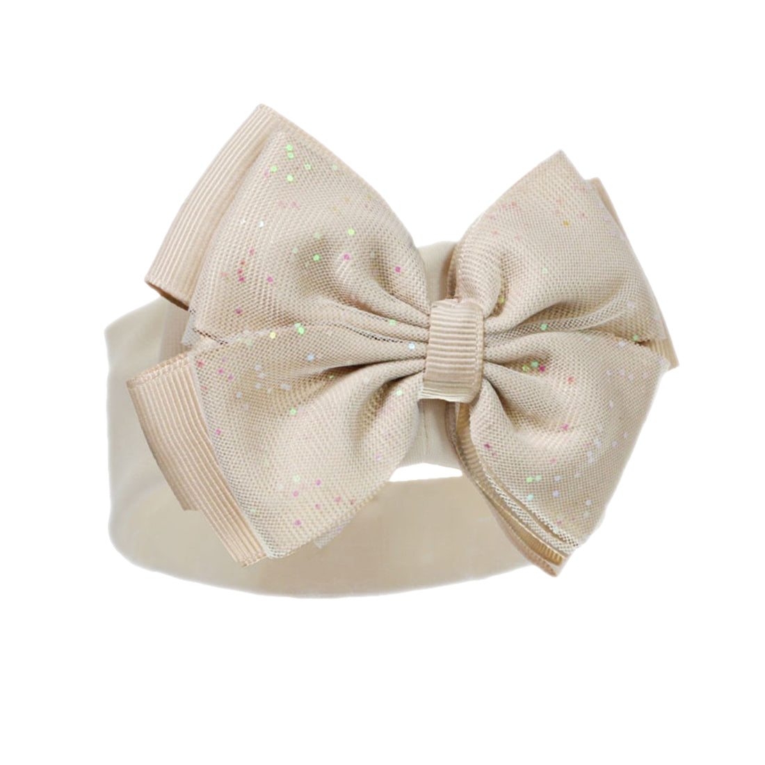 Baby Girls Sparkle Glitter Bow Headband