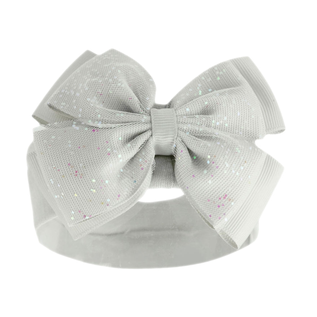 Baby Girls Sparkle Glitter Bow Headband