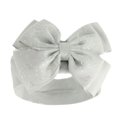 Baby Girls Sparkle Glitter Bow Headband