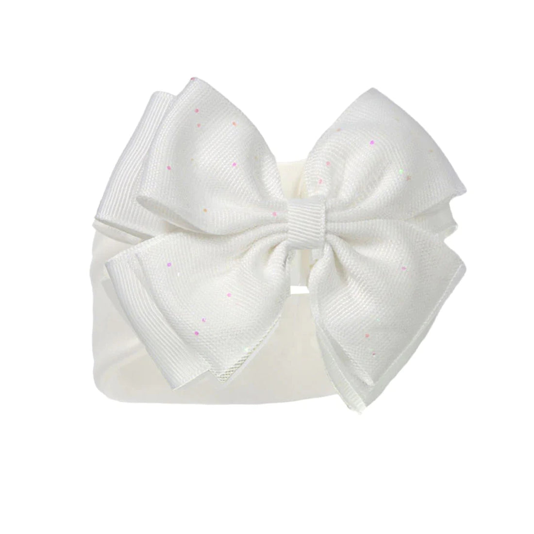 Baby Girls Sparkle Glitter Bow Headband