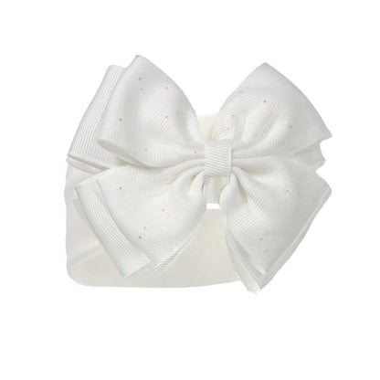 Baby Girls Sparkle Glitter Bow Headband