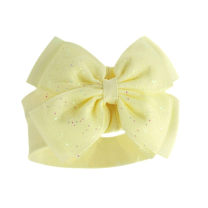 Baby Girls Sparkle Glitter Bow Headband