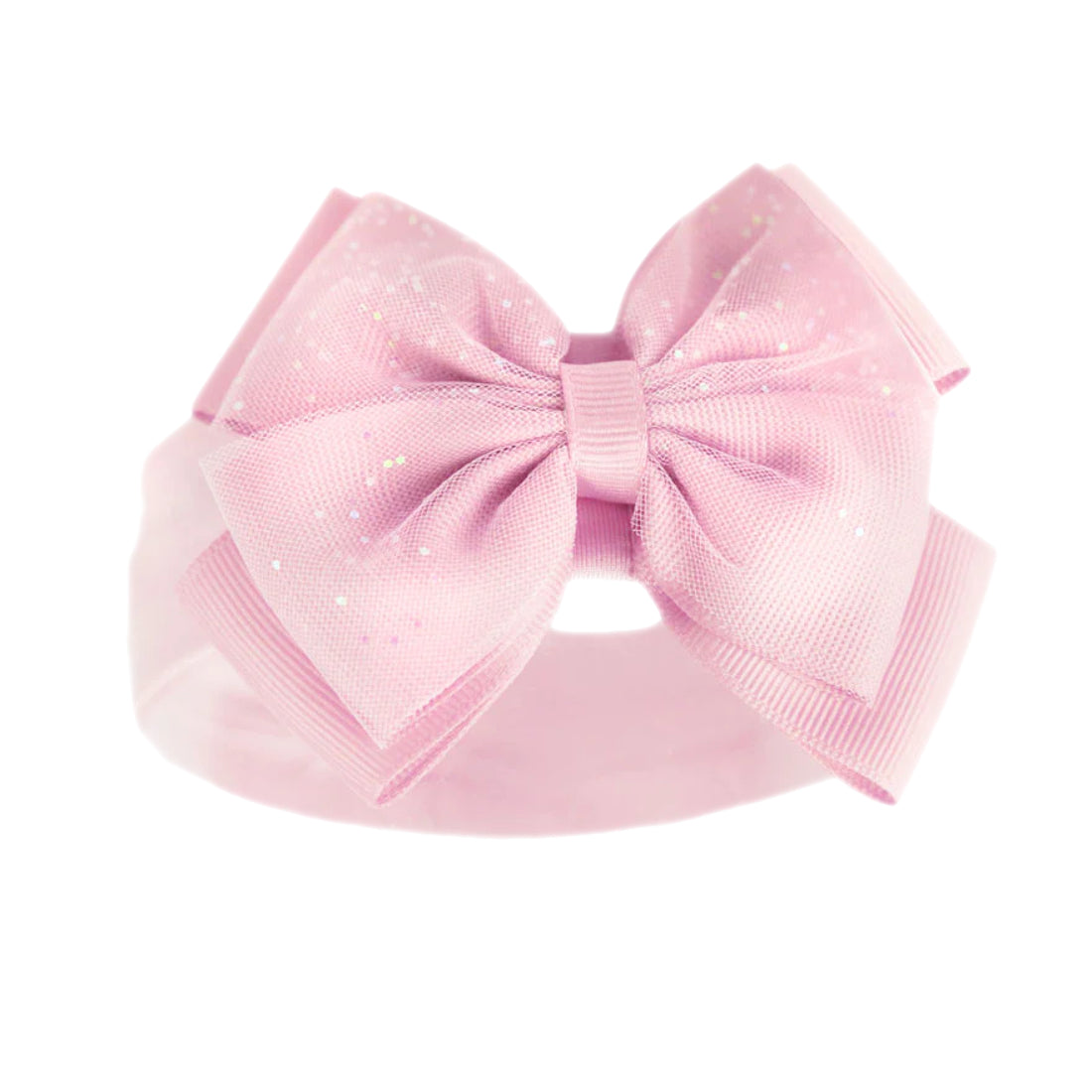 Baby Girls Sparkle Glitter Bow Headband