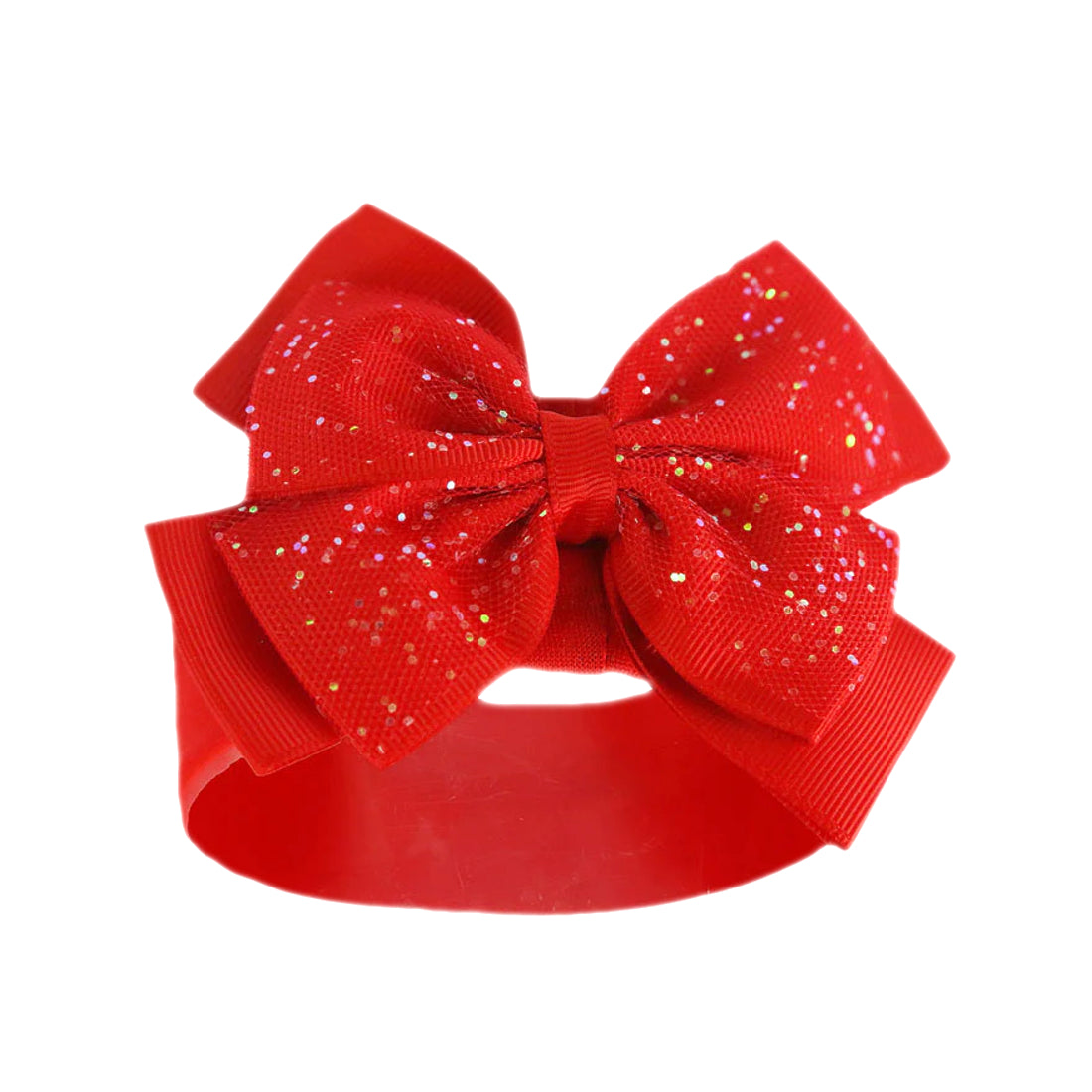 Baby Girls Sparkle Glitter Bow Headband