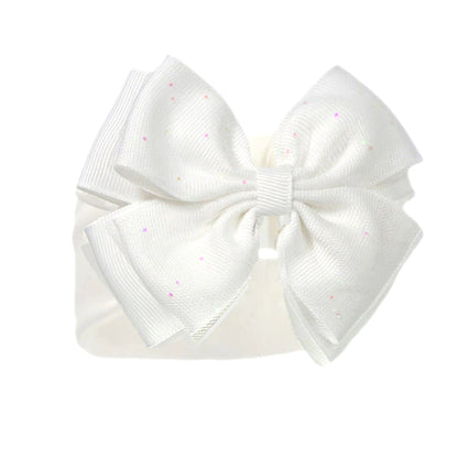 Baby Girls Sparkle Glitter Bow Headband