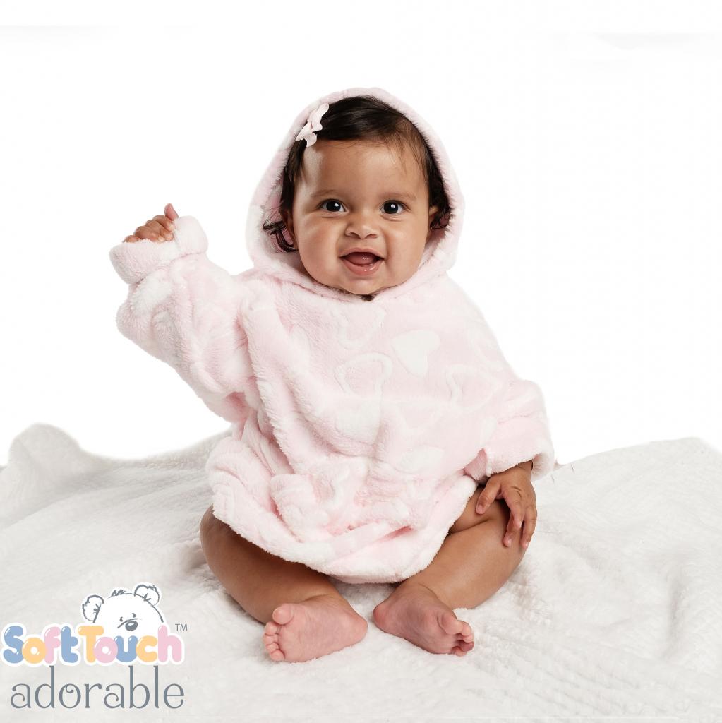 Baby Hoodie Waffle Design Motif 6 - 36 months