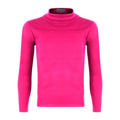 Girls Polo Neck Tops