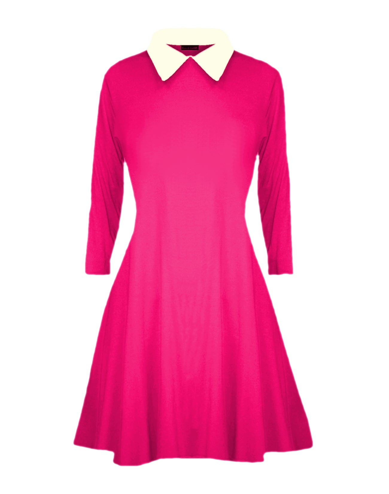 Girls Peter Pan Collar Swing Dress