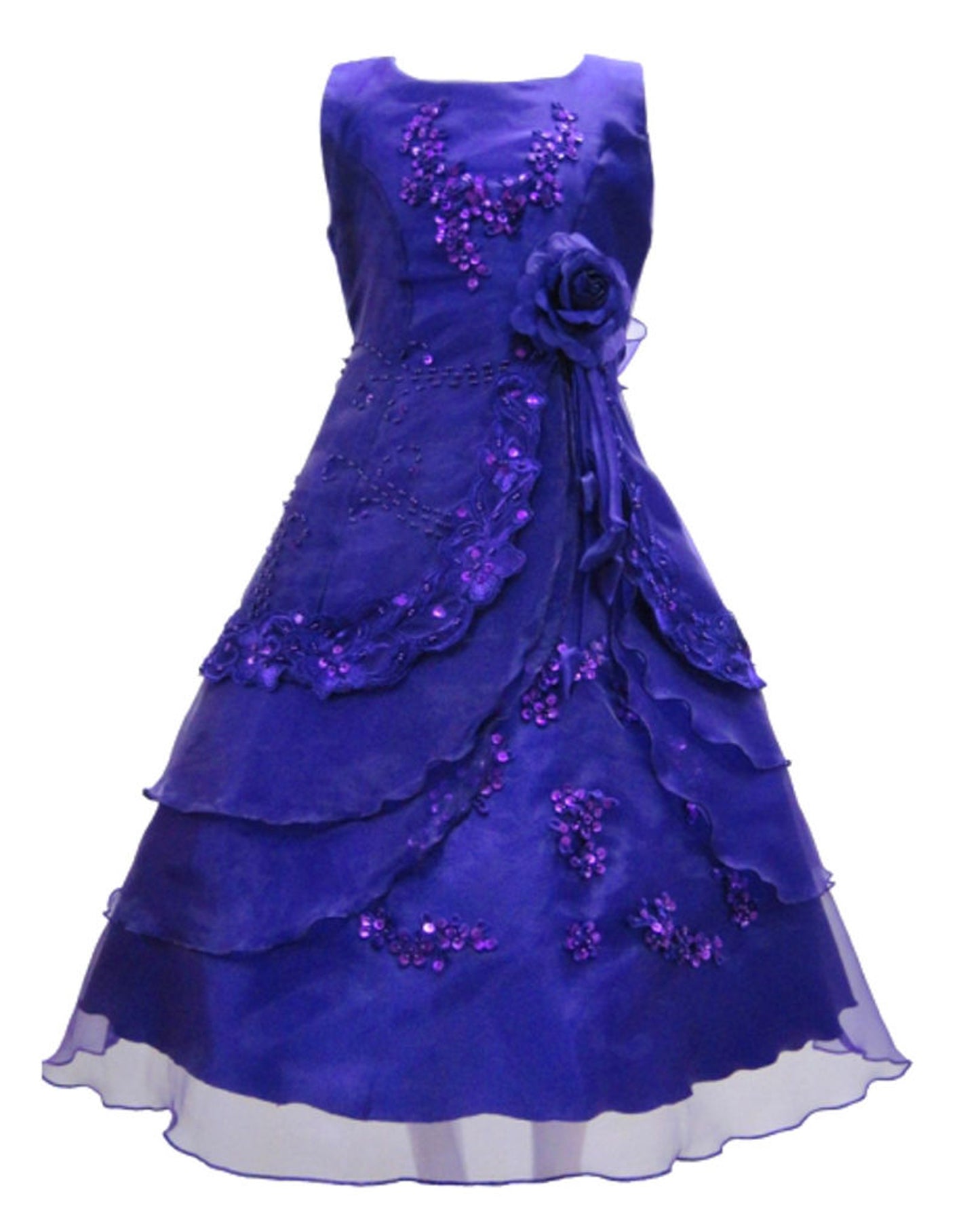 Girls Flower Wedding Dress