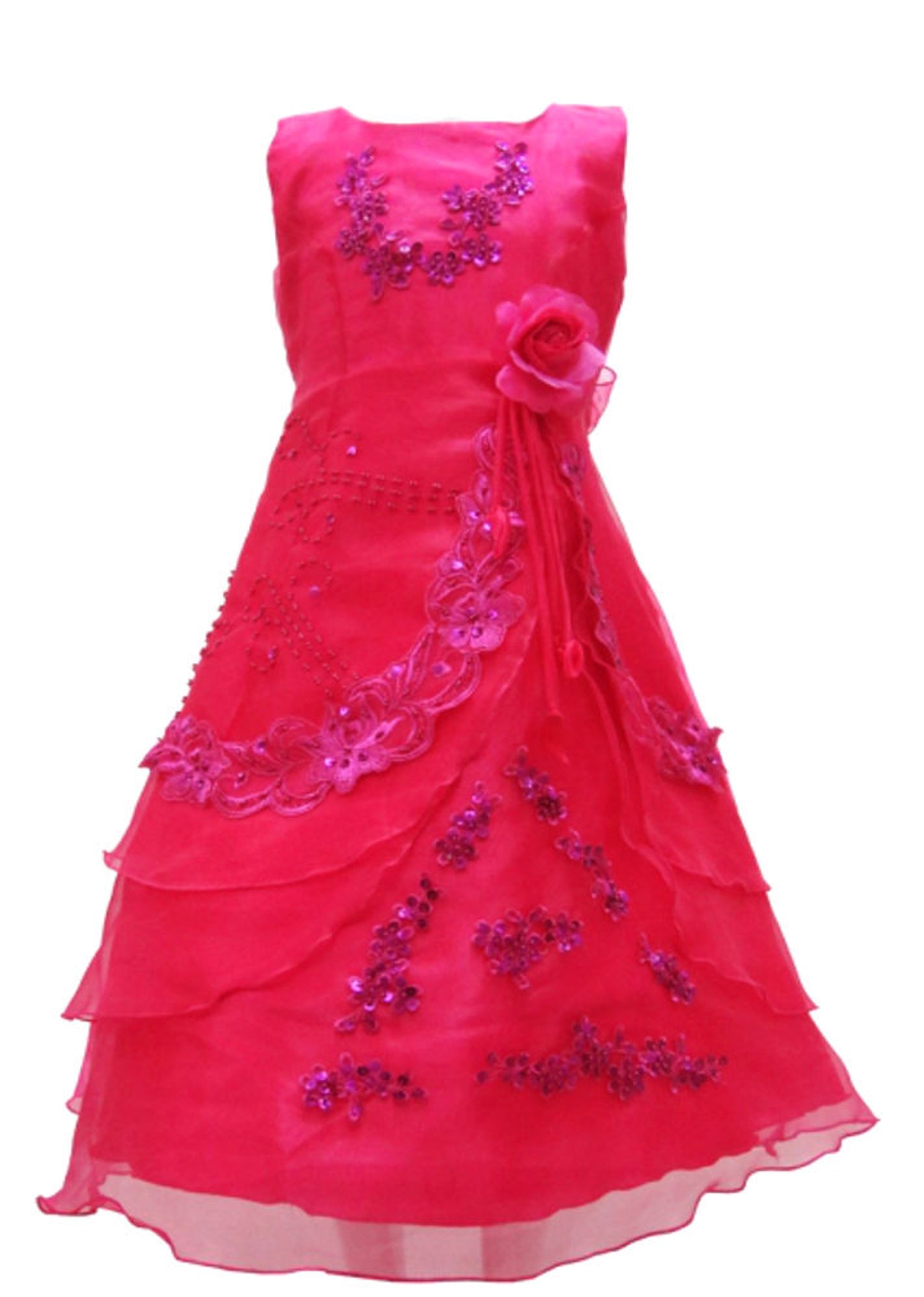 Girls Flower Wedding Dress