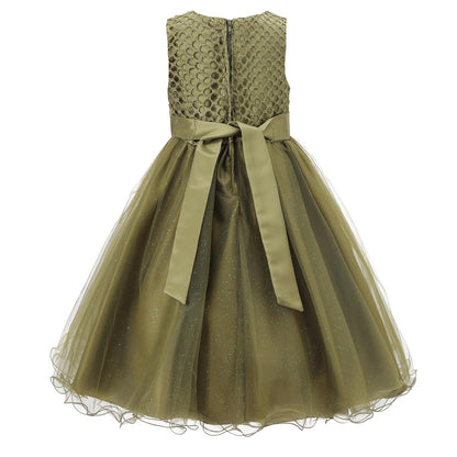 Girls Formal Wedding Bridesmaid Party Dress