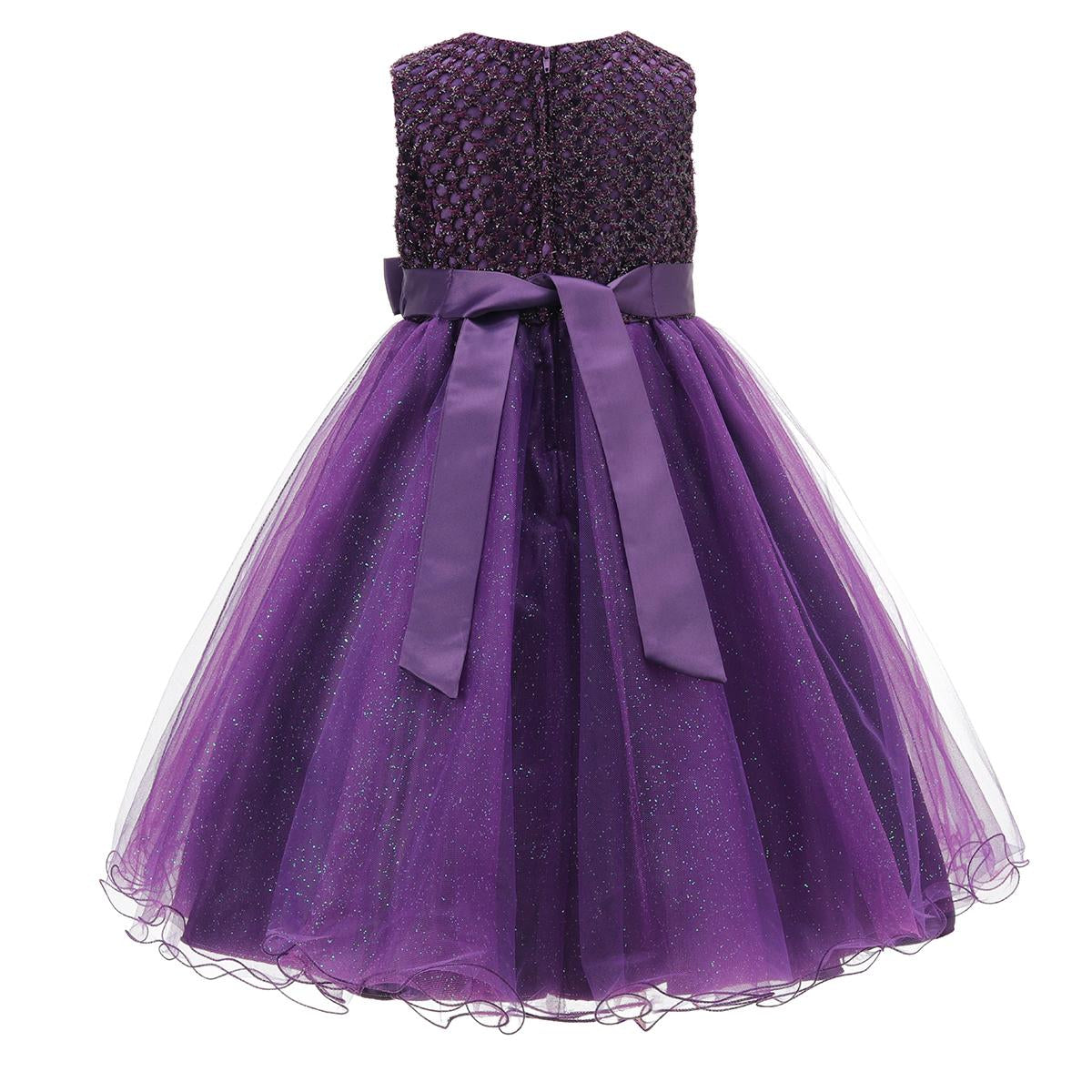 Girls Formal Wedding Bridesmaid Party Dress