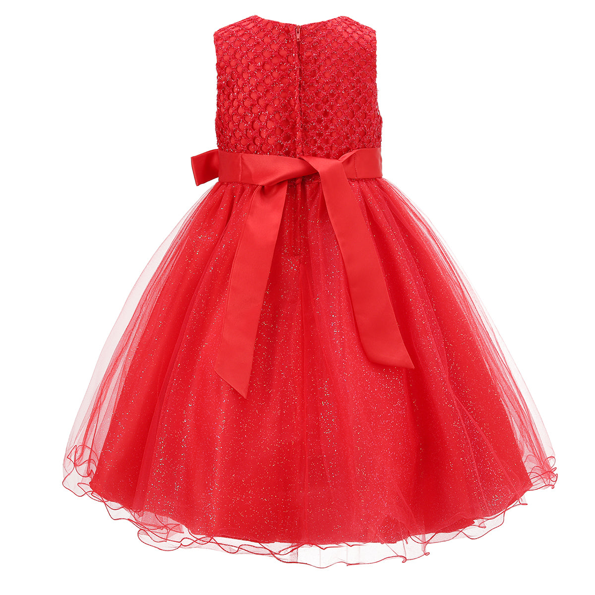 Girls Formal Wedding Bridesmaid Party Dress