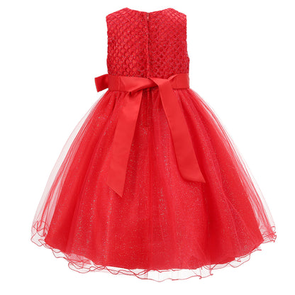 Girls Formal Wedding Bridesmaid Party Dress