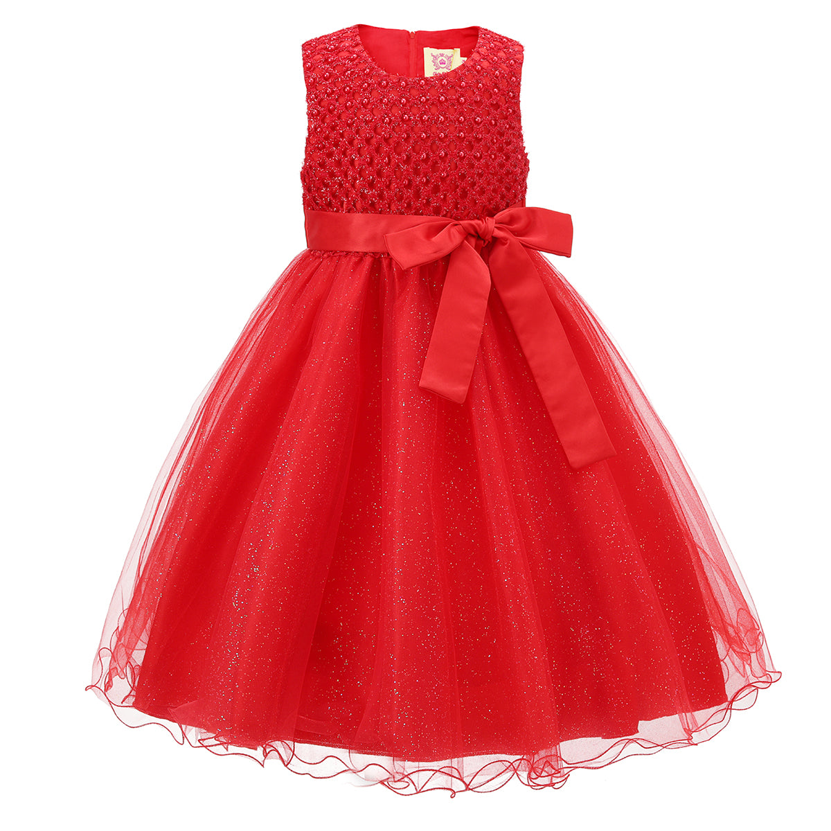 Girls Formal Wedding Bridesmaid Party Dress