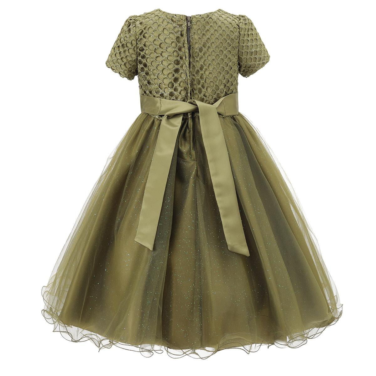 Girls Formal Wedding Bridesmaid Party Dress