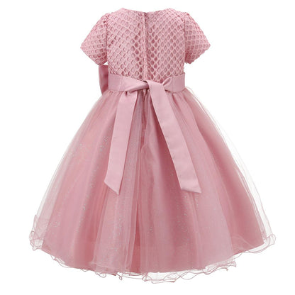 Girls Formal Wedding Bridesmaid Party Dress