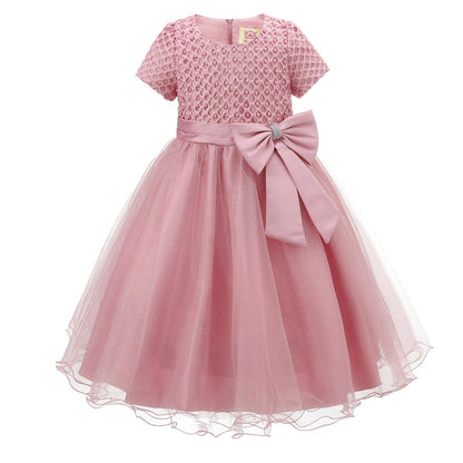 Girls Formal Wedding Bridesmaid Party Dress