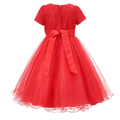 Girls Formal Wedding Bridesmaid Party Dress