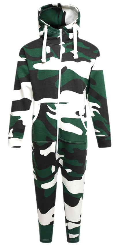 Kids Camouflage Onesie Jumpsuit - Light Camo