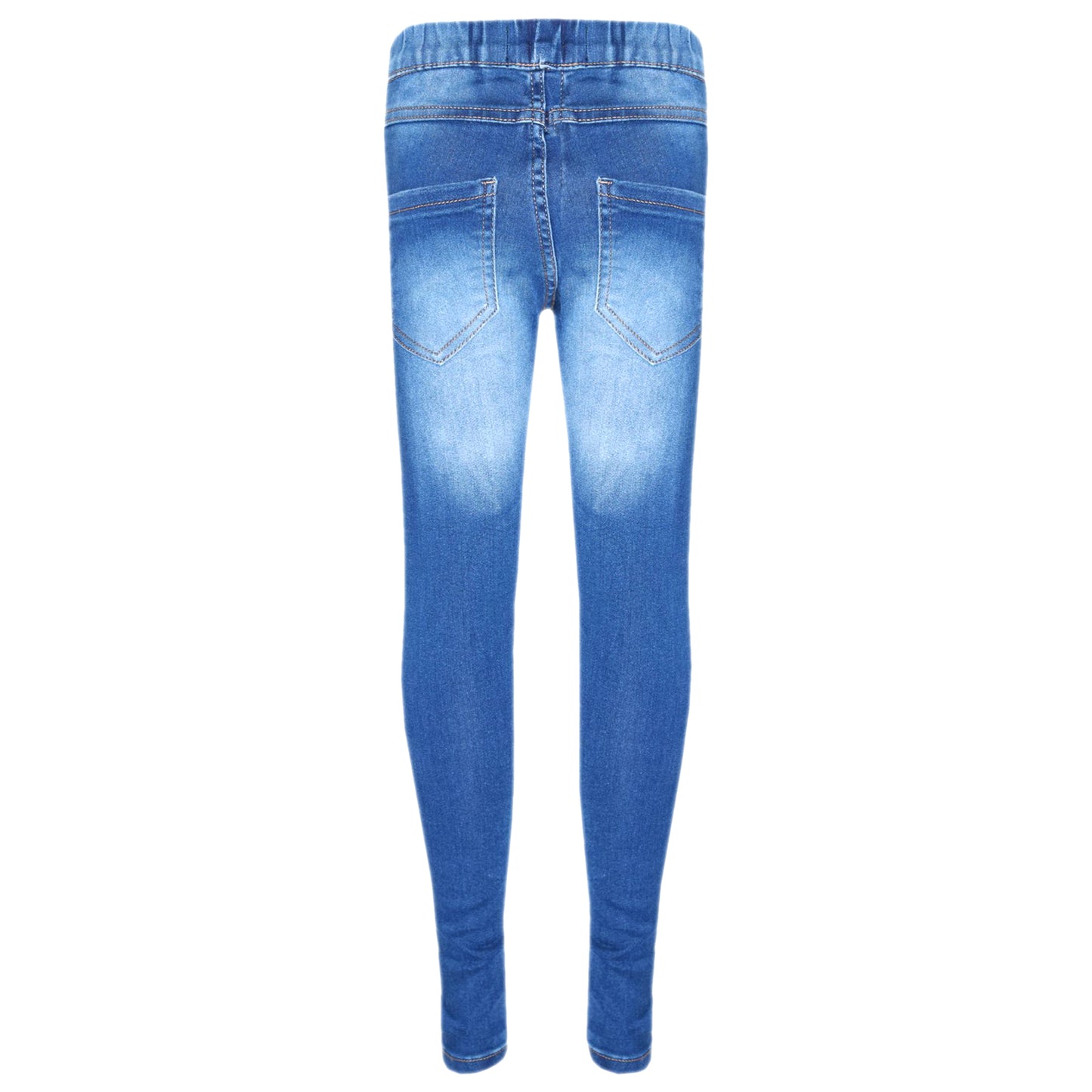 Girls Denim Jeggings Stretchy Jeans