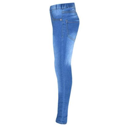 Girls Denim Jeggings Stretchy Jeans