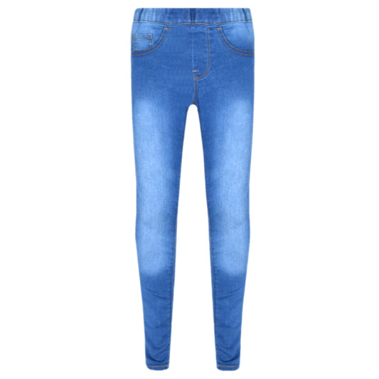 Girls Denim Jeggings Stretchy Jeans