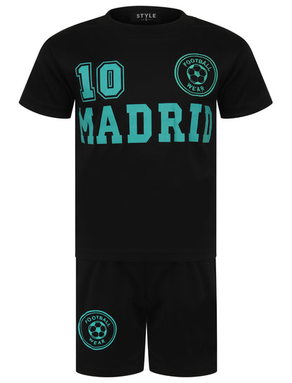 Kids Football T-Shirts & Shorts Set