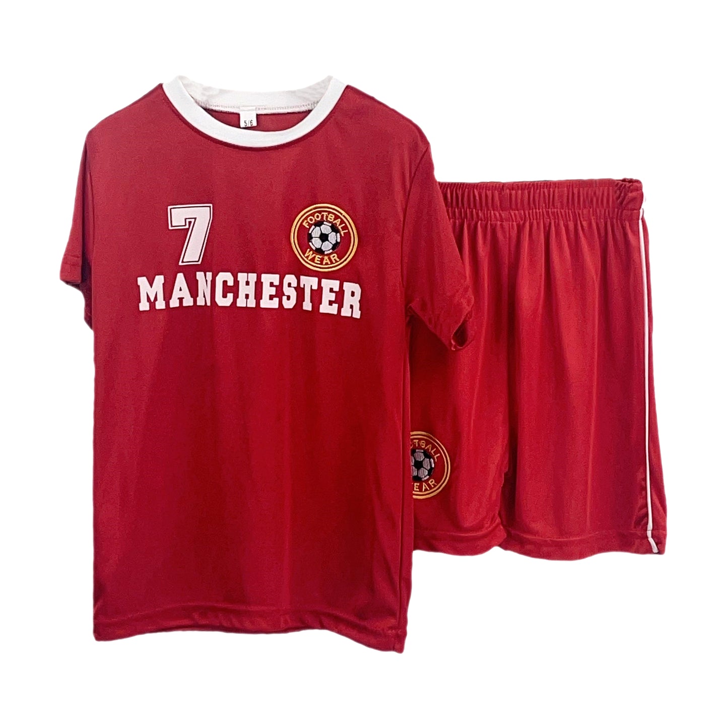 Kids Football T-Shirts & Shorts Set