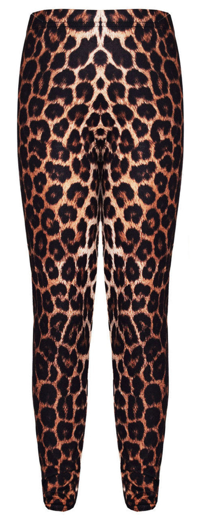 Girls Leopard Leggings