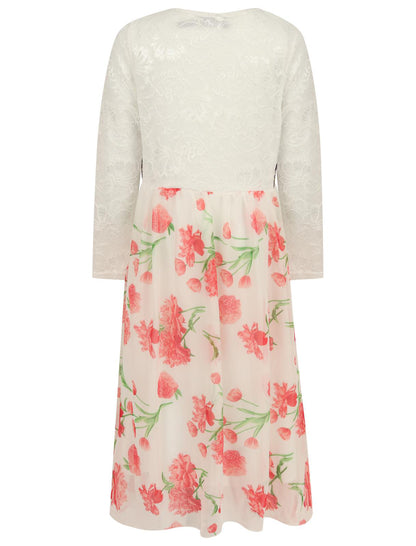 Girls Floral Maxi Dress