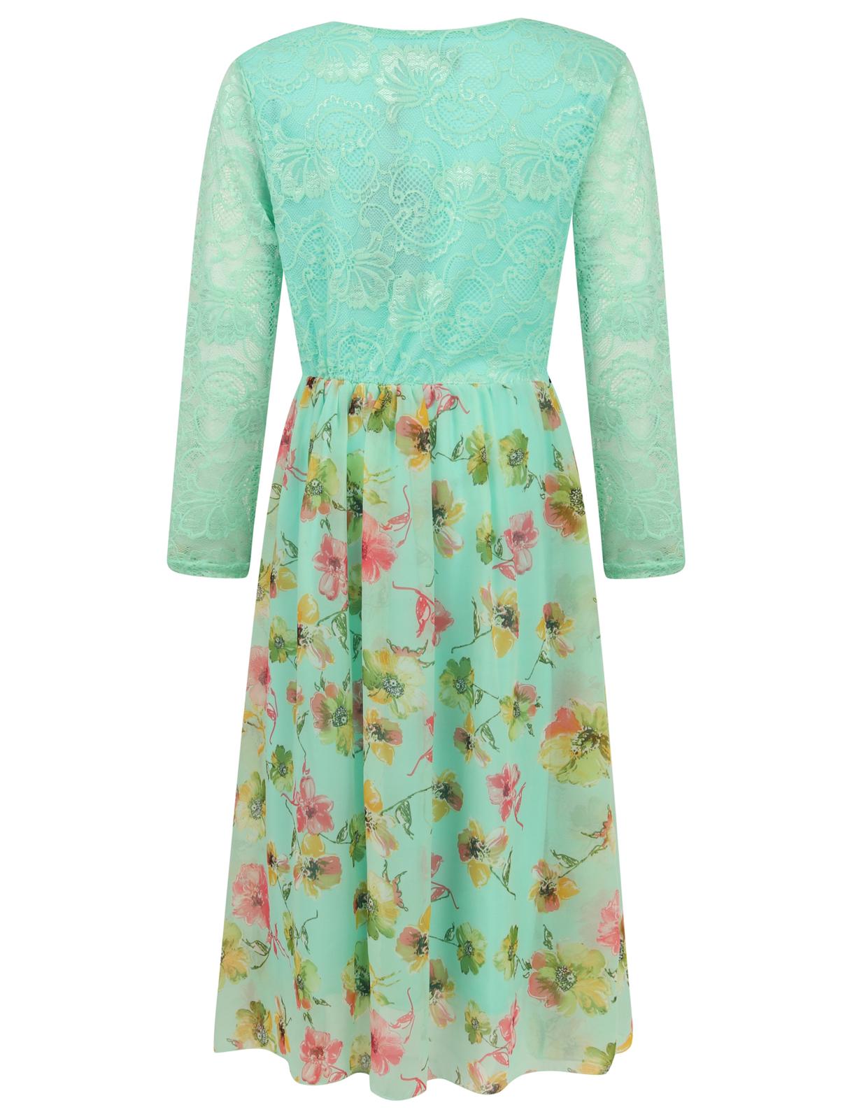 Girls Floral Maxi Dress