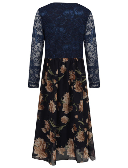 Girls Floral Maxi Dress