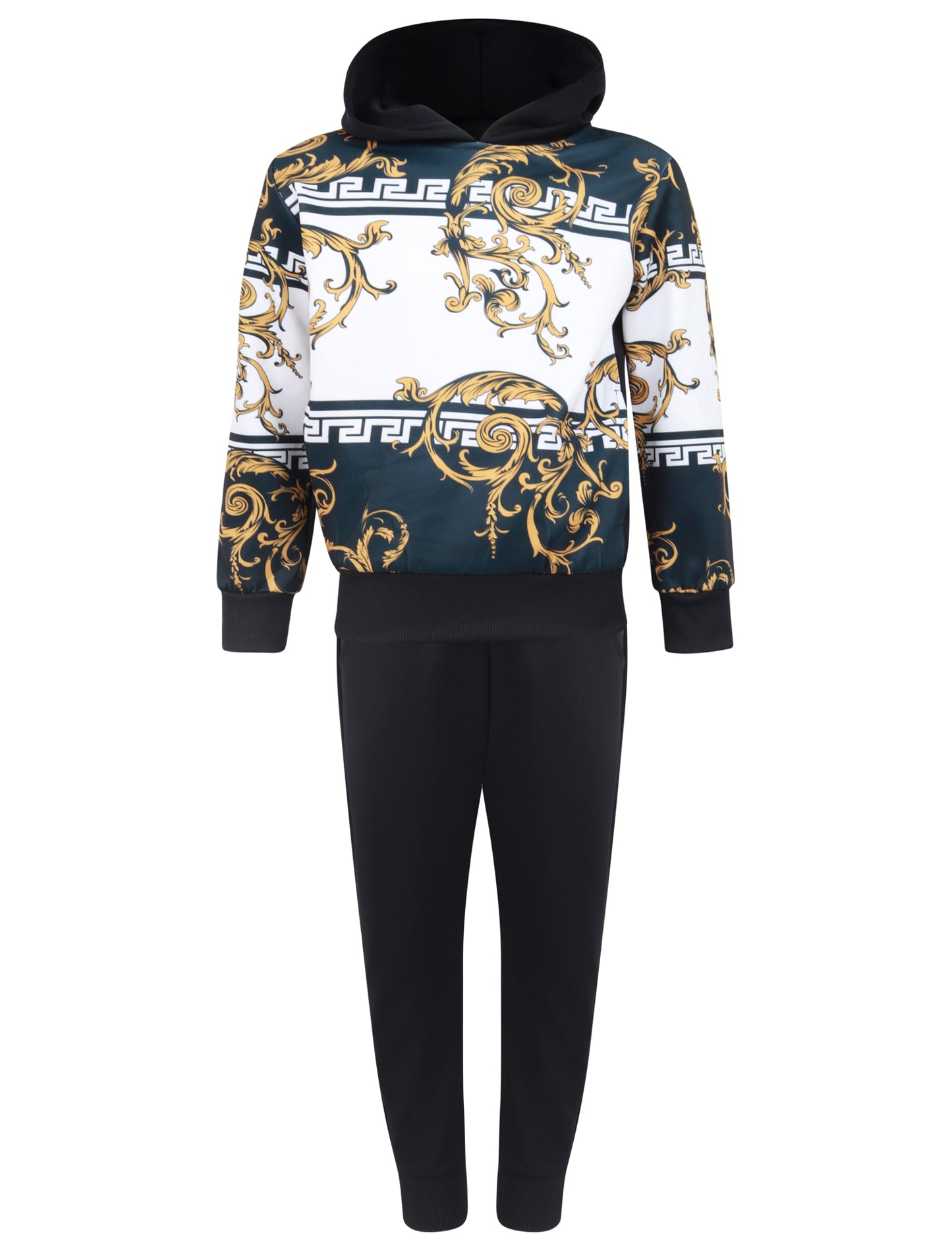 Boys Baroque Tracksuit - Navy
