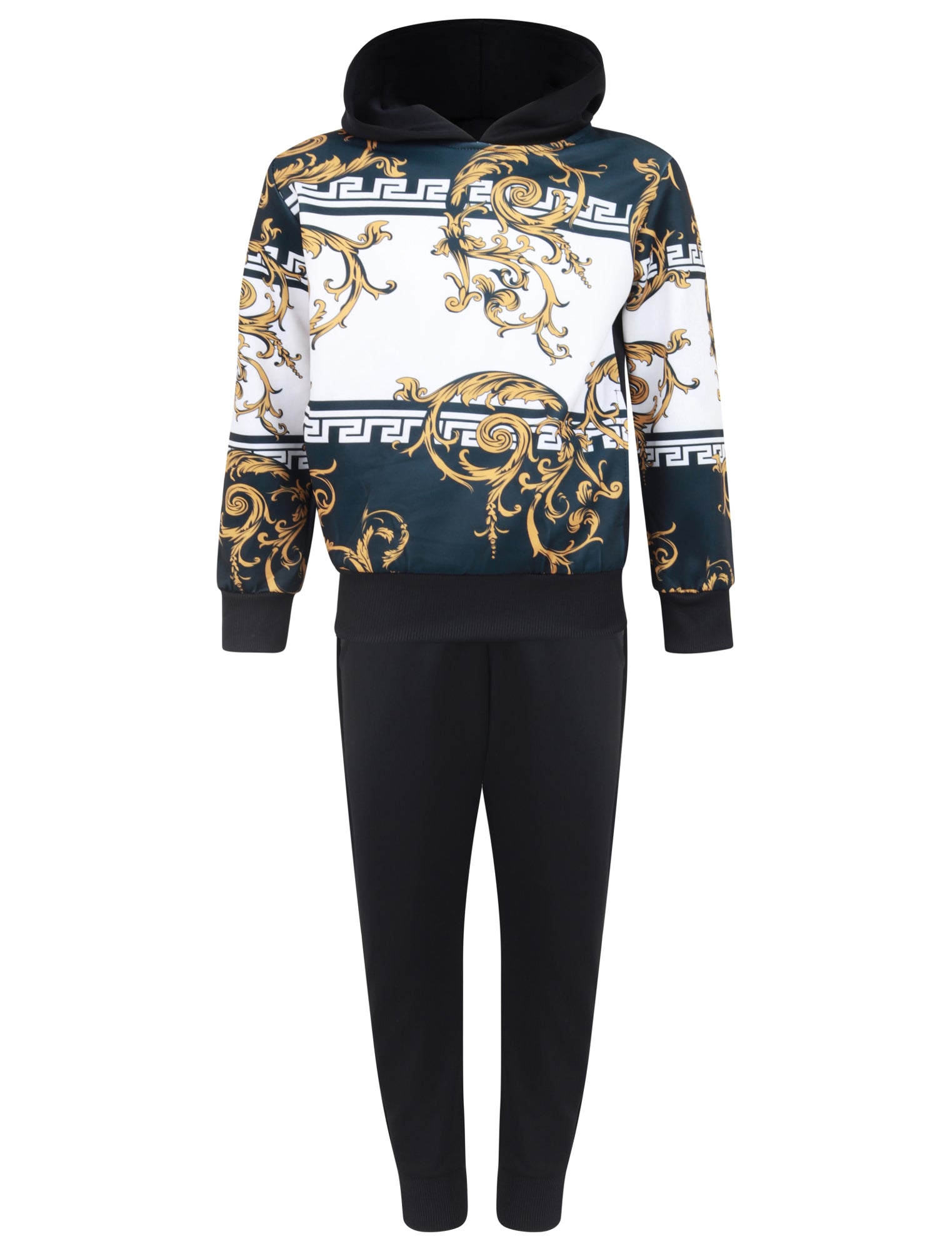 Boys Baroque Tracksuit - Navy