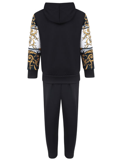 Boys Baroque Tracksuit - Navy