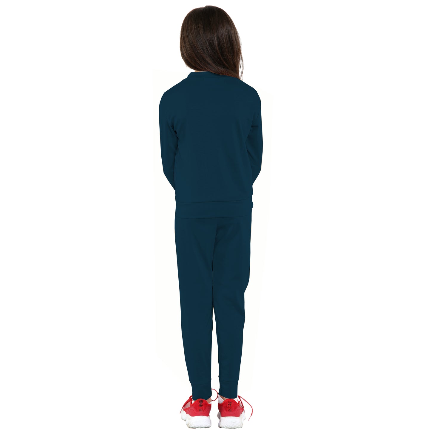 Girls Loungewear Tracksuit Sweatshirt Sweatshirt & Pants Set